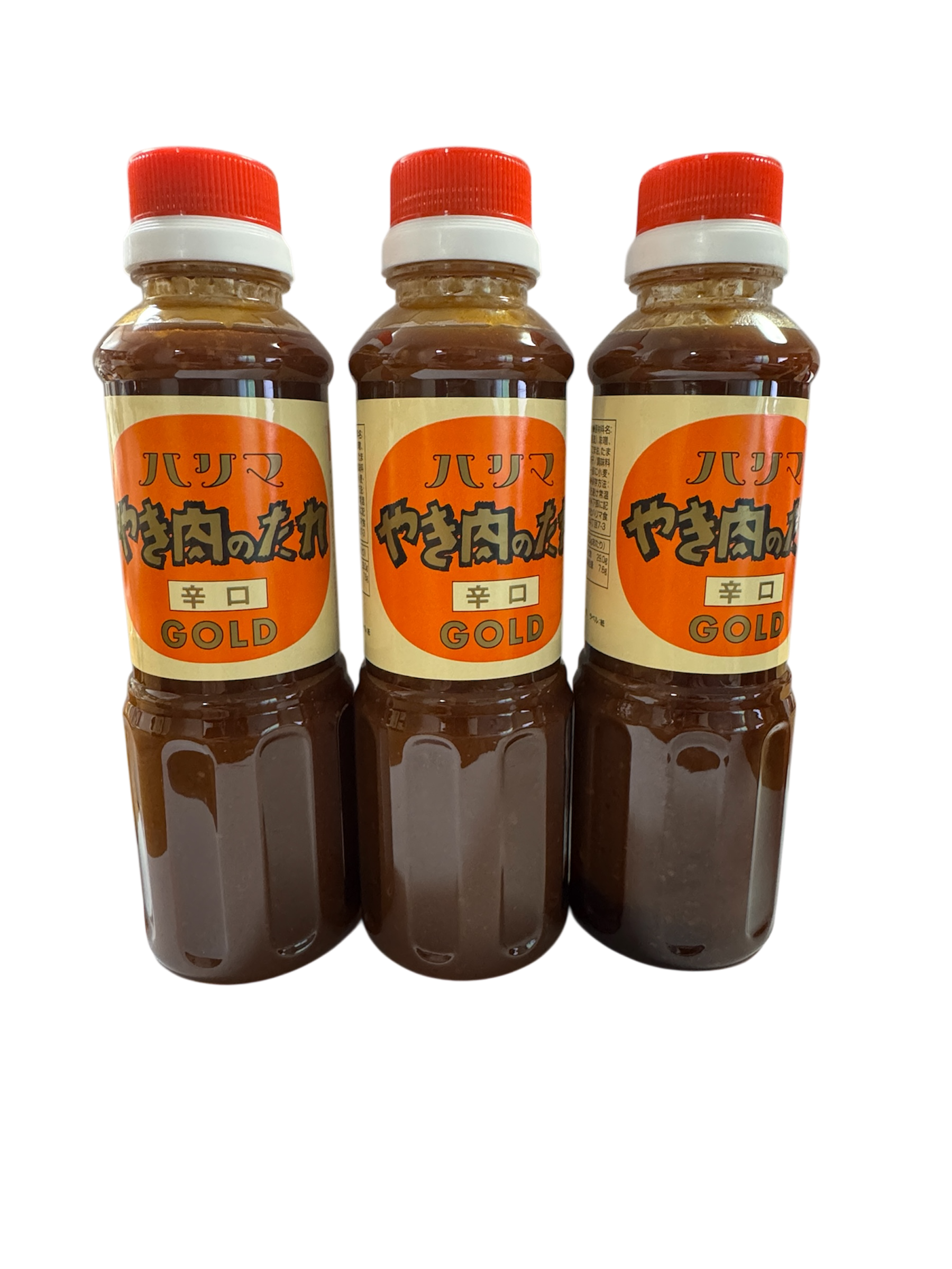 ハリマ焼肉のタレ GOLD辛口 3本